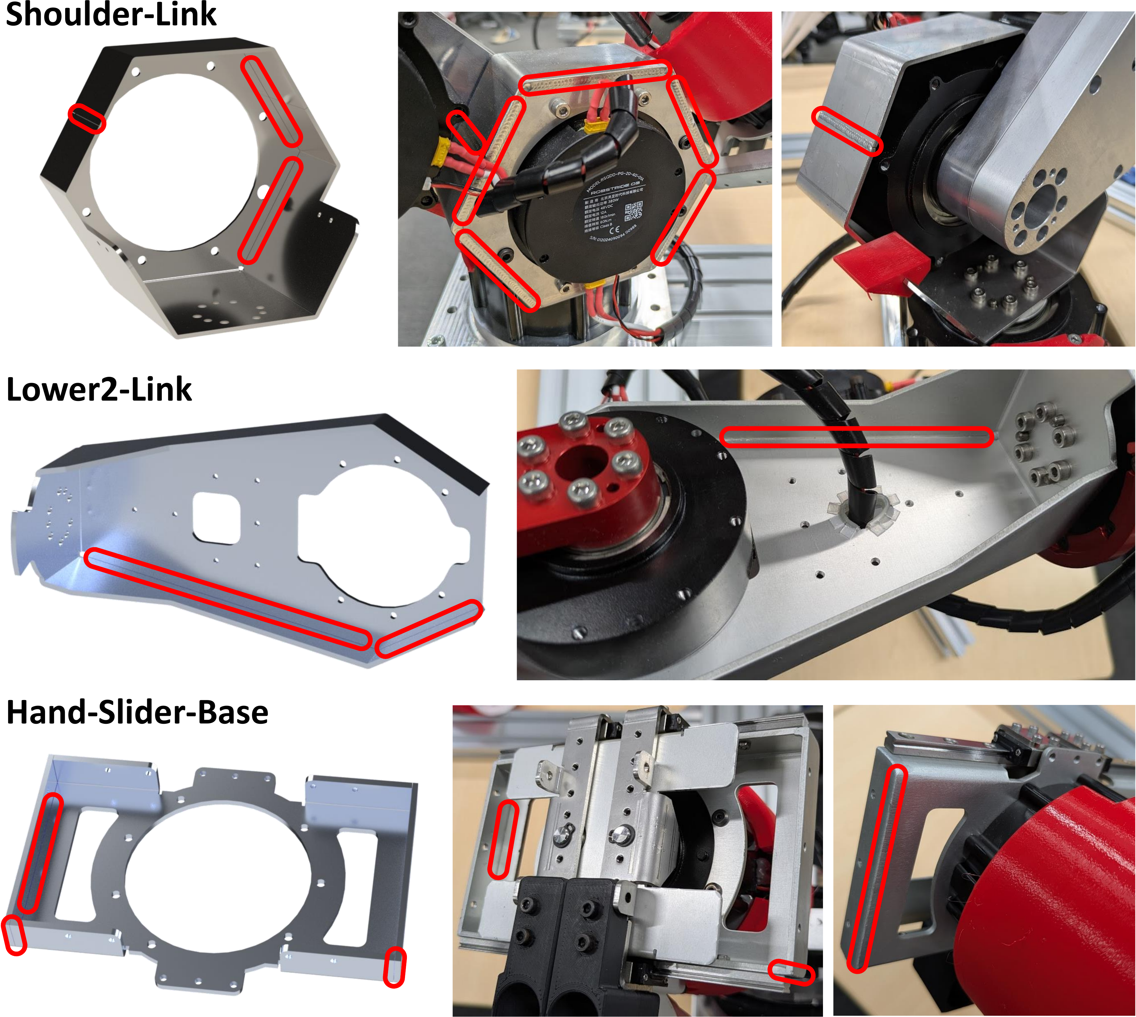 Sheet metal welding details of MEVION