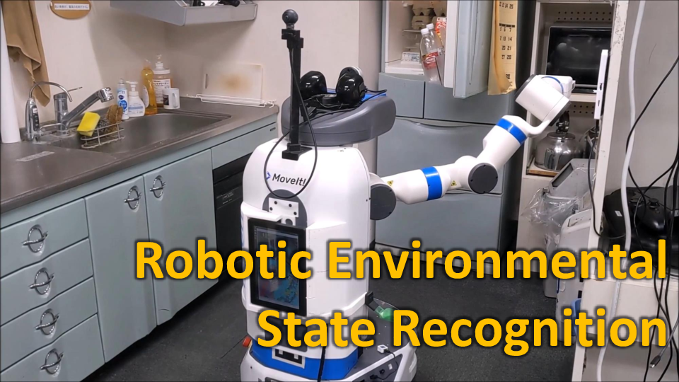 Robotic Environmental State Recognition with Pre-Trained Vision-Language Models and Black-Box Optimization